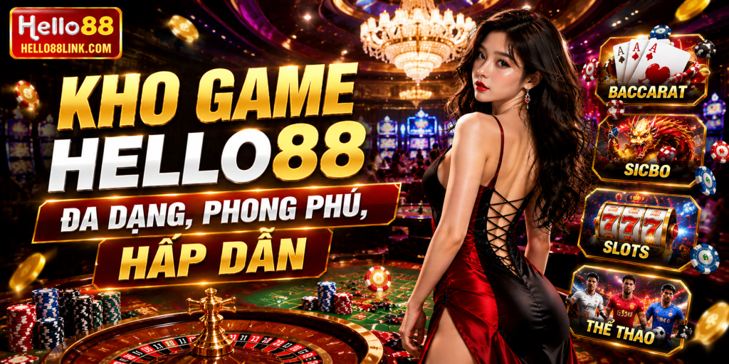 Kho game Hello88 đa dạng, phong phú, hấp dẫn